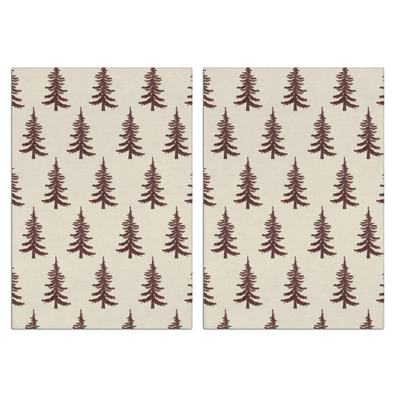 Christmas Kitchen Towels Set Of 2 - 18x26 Inch Ultra Absorbent Dish Towels, Soft Drying Hand Towels for Cooking, Baking & Decor, Spring/Summer Home Aesthetic.