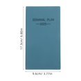 thumbnail image 4 of GOOHOCHY Planificador A6 en español: Agenda de bolsillo portátil con vistas mensuales y semanales, bloc de notas semanal, planificador profesional., 4 of 8