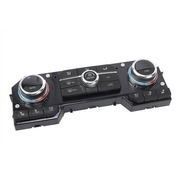 Heater and Air Conditioning User Interface Control