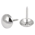 thumbnail image 2 of 7/16" Dia Stainless Steel Upholstery Nail Tack Stud Push Pin Silver Tone 20PCS, 2 of 5