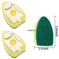 thumbnail image 4 of 8 Pack Dish Wand Refills Sponge Heads Brush Replacement Sponge Refill Sponge Pads for Kitchen Room Cleaning Supplies, 4 of 5