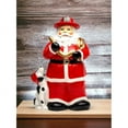 thumbnail image 2 of Cosmos Gifts Fire Fighter Santa Storage Jar, 2 of 3