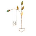 thumbnail image 1 of Swing Decorations Metal Wall Arts, Metal Wall Decor, Wall Decor Living Room, Exquisite Wall Sculptures Home Decor A, 1 of 5