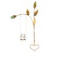 thumbnail image 1 of Swing Decorations Metal Wall Arts, Metal Wall Decor, Wall Decor Living Room, Exquisite Wall Sculptures Home Decor A, 1 of 5