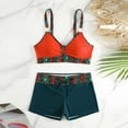 thumbnail image 2 of Tuosodrolic Women's Hawaiian Bikini Sets Floral Swimsuits 2 Piece Bathing Suits Tummy Control Swimwear Beach Wear Swim Suit Traje de Baño Para Mujer Bañadores, 2 of 4