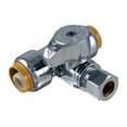 thumbnail image 3 of SharkBite 1/2 in. PTC X 1/2 in. Compression Brass Tee Stop, 3 of 3