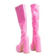 thumbnail image 4 of Ragstock Hot Pink Chunky GoGo Boots, 4 of 4