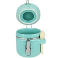 thumbnail image 3 of small 25oz turquoise canister, 3 of 7