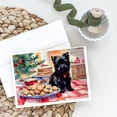 thumbnail image 2 of Cairn Terrier Christmas Cookies Greeting Cards Pack of 8 7 in x 5 in, 2 of 3