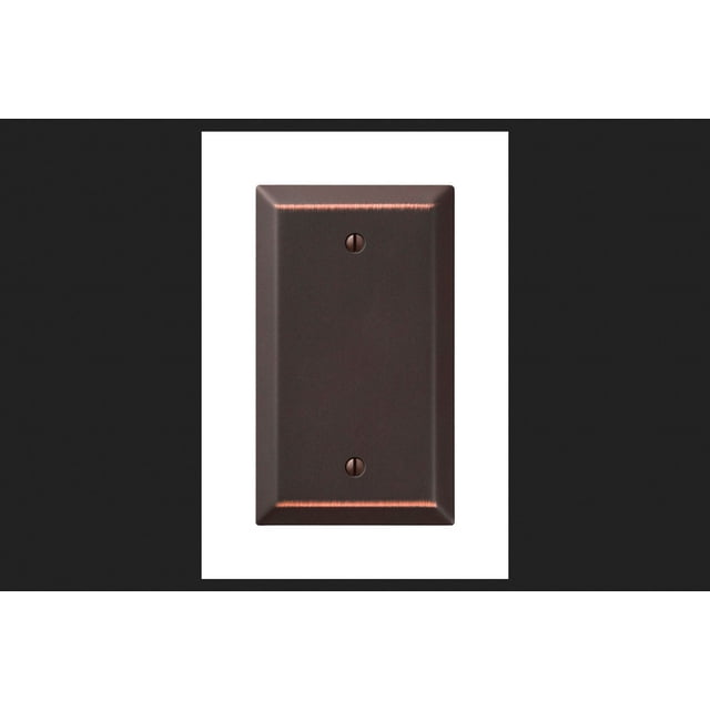 Plato de pared AmerTac Amerelle Century Aged Bronze 1 Gang