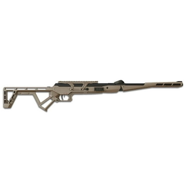 Black Bunker BM8 22 Caliber Pellet Breakbarrel Air Rifle with Accessory Case - Coyote Tan (Threaded)