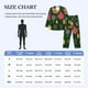 thumbnail image 4 of Balery Christmas Pijama para Hombre de Dos Piezas con Manga Larga, Conjunto de Dormir y Descanso Suave con Bolsillos-Large, 4 of 7