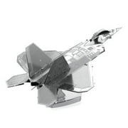 FASCINATIONS F-22 Raptor Fighter Plane 3 D Metal Earth Model Kit