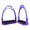 A, variant on 2Pcs Horse Riding Bend Horse Stirrups Profession Safety Horse Riding Stirrups for Horse Saddles Antiskid Horse Pedal
