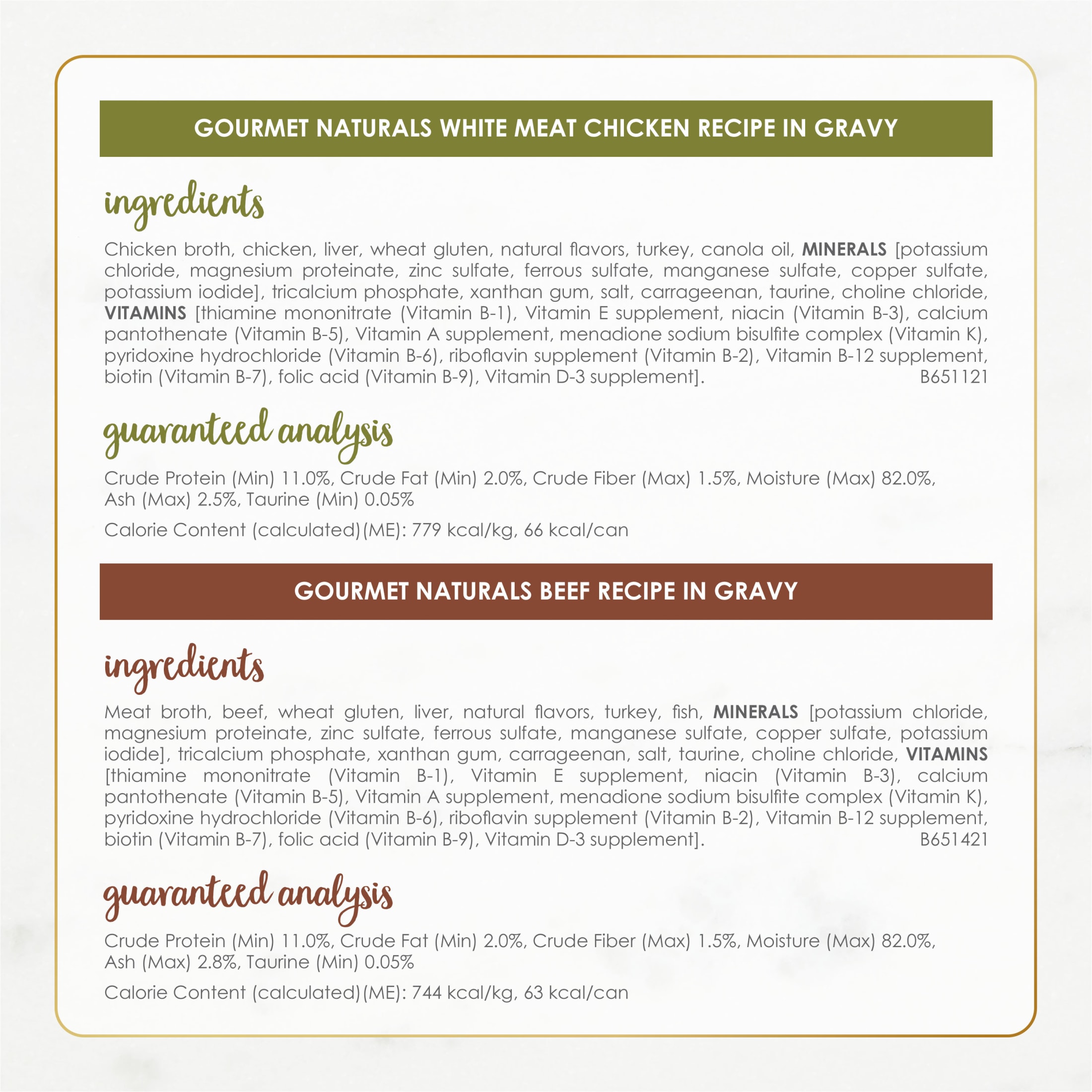Fancy Feast Gourmet Naturals Poultry & Beef Variety Wet Cat Food, 3 oz, 30-Pack photo 7