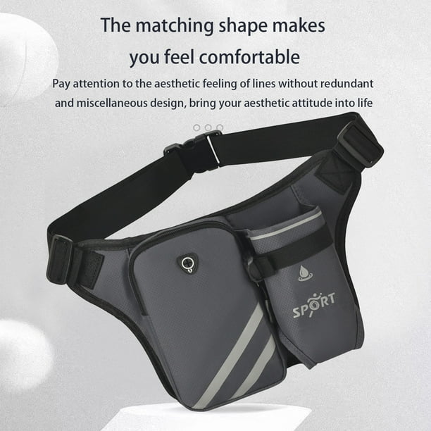 Lolmot Multi Functional Waist Pack Single Shoulder Hip Belt Bag
