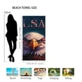 thumbnail image 4 of Tupukom Oversized Beach Towels 29.5"x59" Quick Dry Lightweight Multi-Purpose Sand-Free Beach Mat for Summer Festivals Cruise Essentials Lounge Chair Cover, 4 of 6