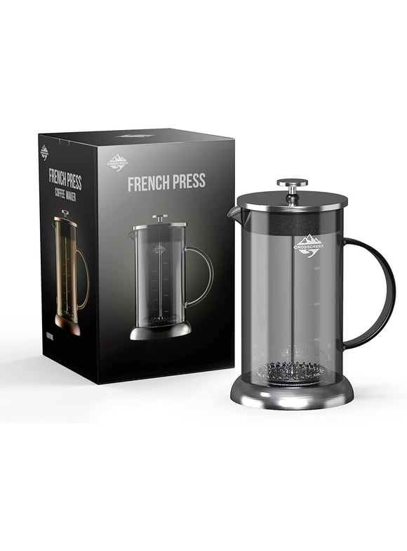 French Press in Coffee Shop