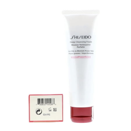 Shiseido Deep Cleansing Foam, 4.4 oz