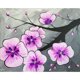 thumbnail image 1 of Taladro Pintura Diamante (DB3329) Flor de Durazno DIY Ronda Completa 5D Rhinestone Mosaico 20X30cm Hugtrwg Para estrenar, 1 of 1