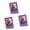 Purple, variant on Customizable Pictures Frame For 3.5inch Photos Measurements Adjustable Refrigerator Display For Camera Prints