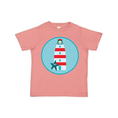 

Inktastic Lighthouse Nautical Beach Gift Toddler Boy or Toddler Girl T-Shirt