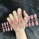 thumbnail image 1 of 24 piezas por Charmful Ballet Consejos de uñas artificiales mate naturales Presione en cubierta para de uñas de salón - Color púrpura Salvador Tabletas de mejora de uñas, 1 of 4