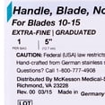 thumbnail image 3 of McKesson Argent Stainless Steel Scalpel Handle, 3 of 5