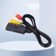 thumbnail image 1 of Cable adaptador HDMI compatible con RCA AV, Cable convertidor de 1m para cámara DVD, LCD y TV, 1 of 8