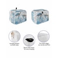 thumbnail image 2 of Summer Toaster Cover 2 Slice, Retro Marine Life Turtle Starfish Coral Jellyfish Blue Bread Maker Cover Toaster Dust Cover with Pockets, Dust-Proof Cover for Kitchen Small Appliance 12x7.5x8in, 2 of 5