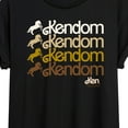 thumbnail image 3 of Barbie The Movie - Kendom Western  - Women's Oversized T-Shirt, 3 of 5