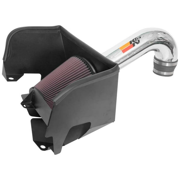 K&N Cold Air Intake Kit High Performance, Guaranteed to Increase