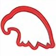 thumbnail image 3 of Eagle Head Cookie Cutter 4.25 Inch - Hand Made in the USA, 3 of 3