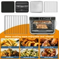 thumbnail image 6 of Air Fryer Wire Rack for Ninja Foodi 10 in 1 DT201 DT251 Toaster Oven, Air Fryer Accessories Grill Rack Baking Rack for Typhur Sync Oven 12 in 1 27QT, 6 of 7