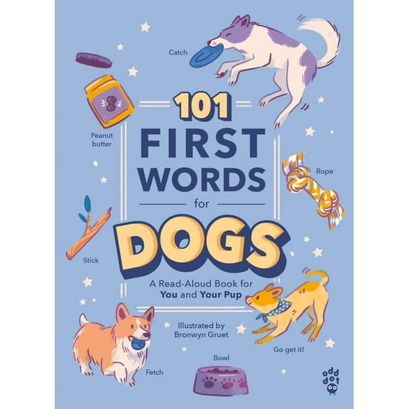 101 First Words for Dogs, (Board Book)