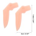 thumbnail image 2 of Unique Bargains 2 Pcs Durable Toe Covers Prevent Pain for Corns Blisters Bright Skin Color SEBS, 2 of 5