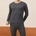 thumbnail image 4 of MLCDHKHUY Merino Wool Base Layer Mens Set - Midweight, Heavyweight, Lite Merino Wool Thermal Underwear For Men Top, Bottom, 4 of 6