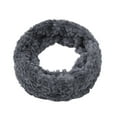 thumbnail image 4 of Soft Small Faux Fur Diamond Solid Color Warm Infinity Circle Scarf, 4 of 4
