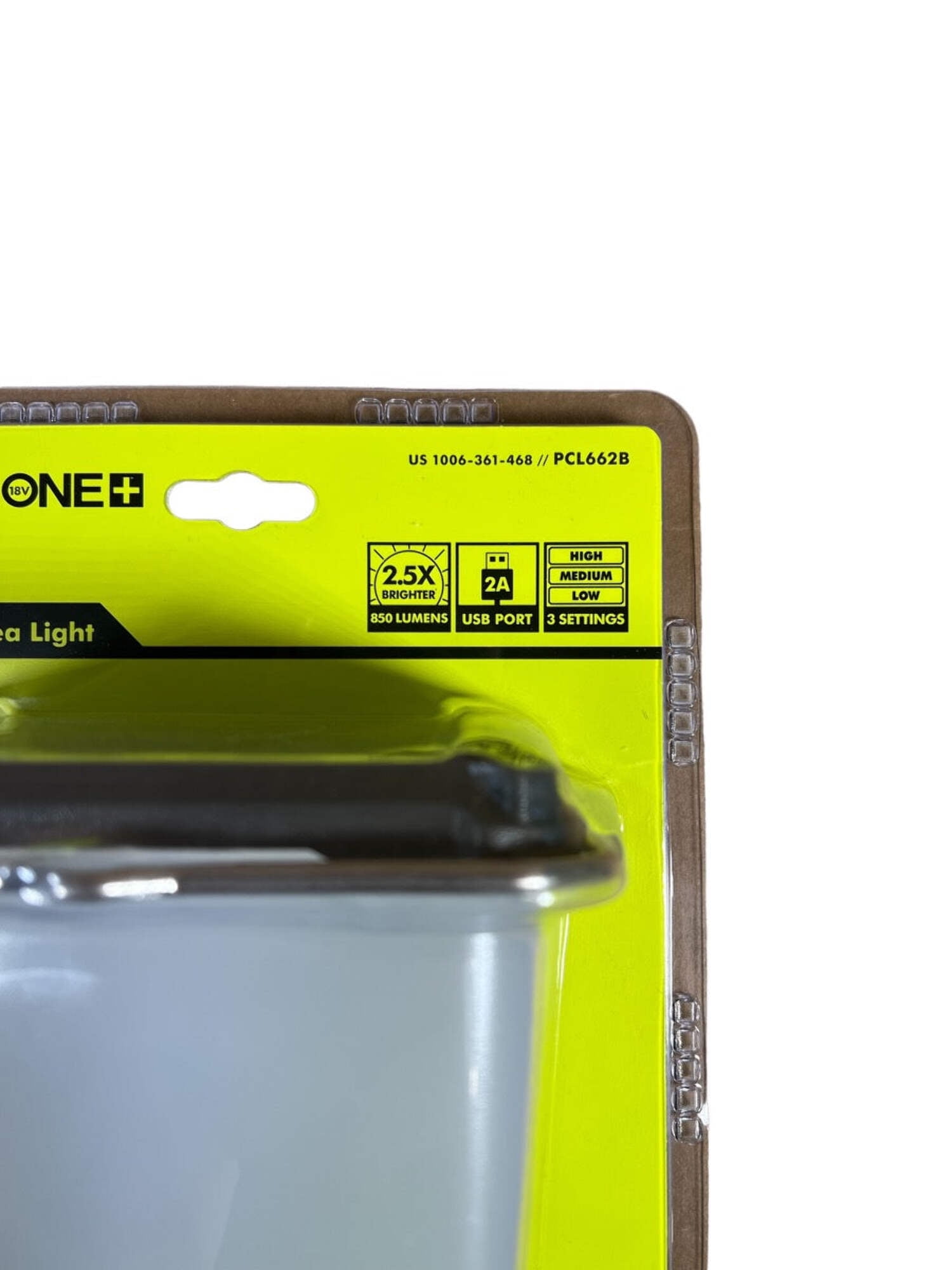 18-Volt ONE+ Cordless LED Area Light with USB (Tool Only)