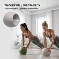 thumbnail image 3 of FITMIND Thickened Pilates Ball, 8in Core Ball for Physical Therapy, Ab Release and Core Workouts - Beige Gray, 3 of 8