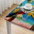 thumbnail image 5 of WYYP Parrot Square Tablecloth Great for Home Kitchen/Parties/Holiday Dinner 100% Polyester Fiber 52*52, 5 of 8