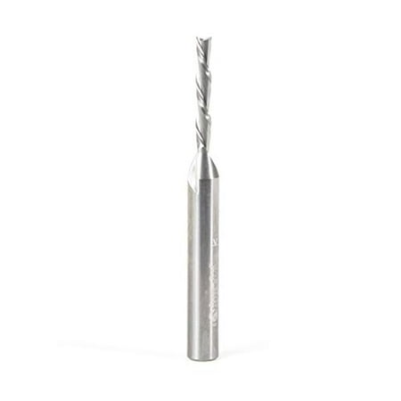 

amana tool - 46225 solid carbide spiral plunge 1/8 dia x 13/16 x 1/4 shank x 2-1/2 lo