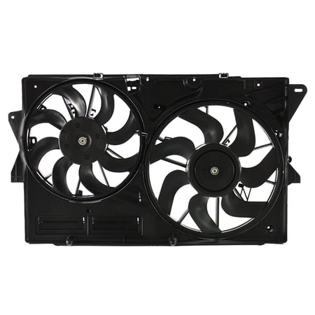 Agility Auto Parts 6010273 Dual Radiator and Condenser Fan Assembly for Ford Lincoln Specific Models