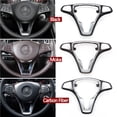 thumbnail image 3 of Car Steering Wheel Chrome Panel Cover Trim For Mercedes Benz W176 W246 W205 W117 W218 W213 W156 X253 W292 W166 W448 W447, 3 of 7