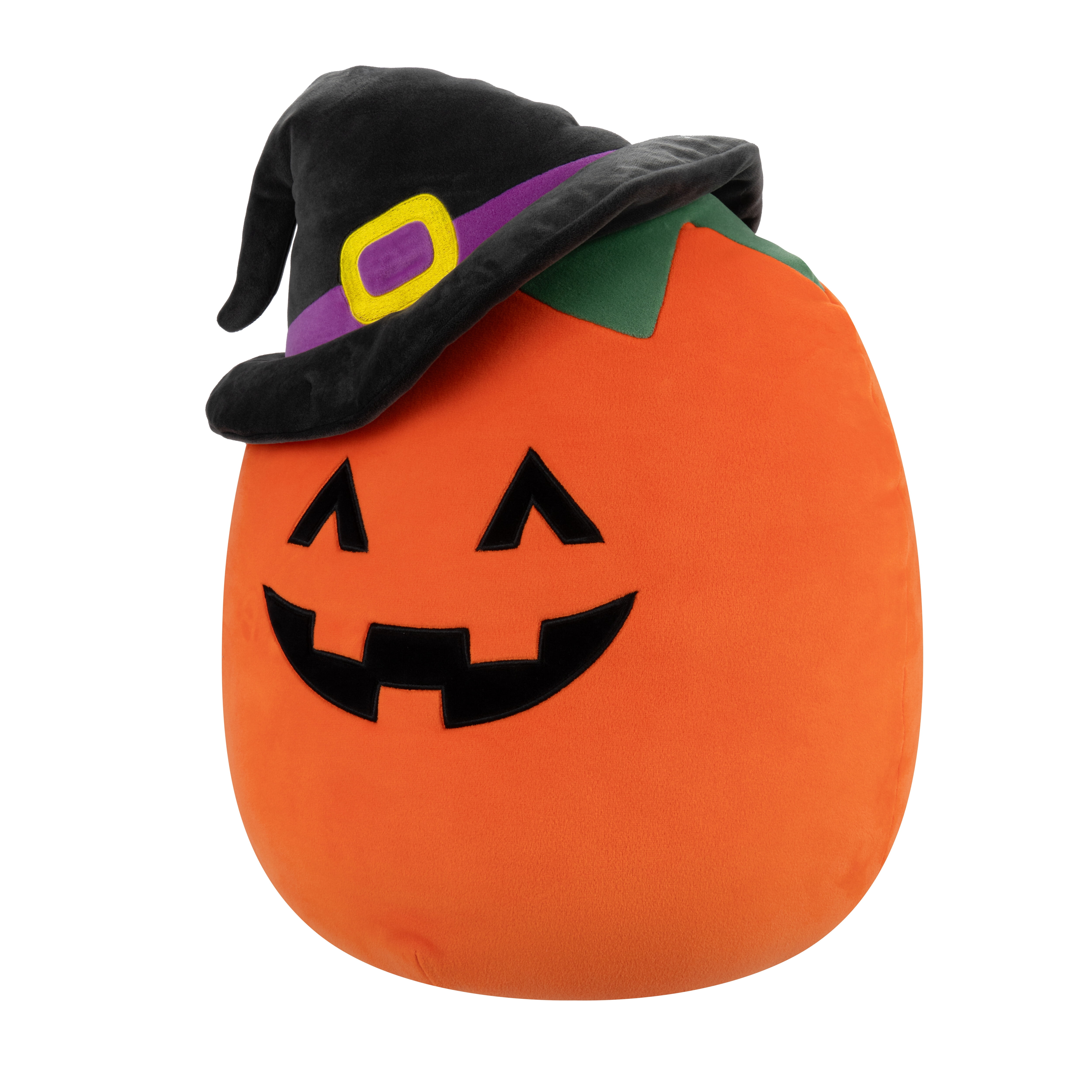Squishmallows Official 16 inch Paige the Orange Jack-O'-Lantern - Child's Ultra Soft Stuffed Plush Toy