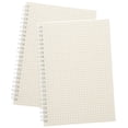 thumbnail image 3 of 2pcs Graph Paper Spiral Notebooks Math Engineering Grid Journal Note Books Notepads, 3 of 6