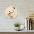 thumbnail image 3 of Clearance Office&Craft&Stationery under $5,Embroidery Starters Kit For Beginners With Embroidery Cloth Embroidery Hoop Threads And 3 Needles Beautiful Bird And Tree, 3 of 5