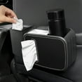 thumbnail image 2 of Car Trash Can Detachable Car Seats Back Hanging Trash Container Garbage Storage Box for (Black), 2 of 5