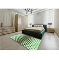 thumbnail image 4 of Ahgly Company Indoor Rectangle Patterned Pale Green Area Rugs, 4' x 6', 4 of 6