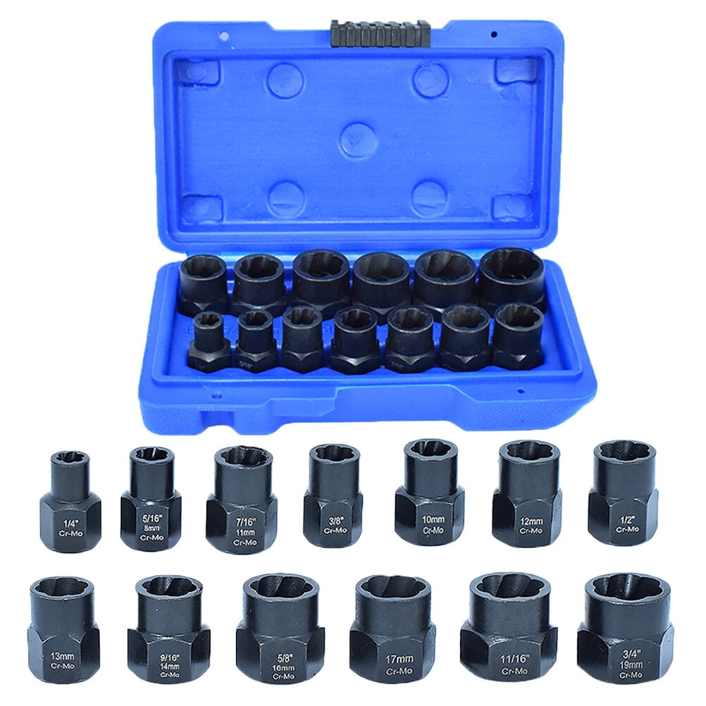 NUOLUX 1 Set Lug Nut Remover Stripped Lug Nut Remover Tool For Rust